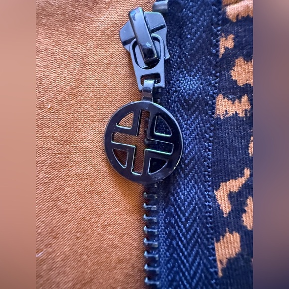 Linea Leisure by Louis Dell’Olio size Xl front zip Chetah print jacket - Picture 13 of 16